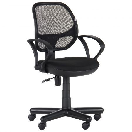 Сетчатое кресло для компьютера Байт АМФ-4 для персонала офисов со спинкой сетка на роликах AMF - фото 4 - id-p1544801645