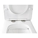 Унітаз-компакт Qtap Stork/Swan безобідковий з сідінням Soft-close QT15222179W, фото 6