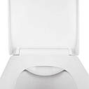 Унітаз підвісний Qtap Tern безобідковий з сідінням Soft-close QT1733052ERW, фото 5