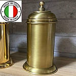 Бронзова баночка для ватних дисків Bugnatese F21, фото 8