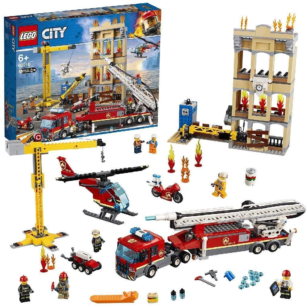 Конструктор LEGO City Центральна пожежна станція Fire Downtown 60216, фото 1