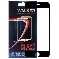 Защитное стекло Walker 3D Full Glue для Apple iPhone 6 / 6S Black