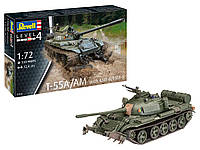 Т-55А / АМ с КМТ-6 / ЕМТ-5 1/72 Revell 03328