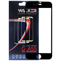 Защитное стекло Walker 3D Full Glue для Apple iPhone 7 / 8 / SE 2020 Black