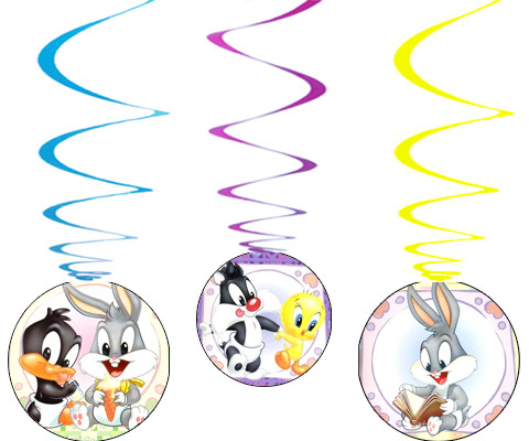 "Багз Банни" - Спіральки 6 шт. в уп., фото 1