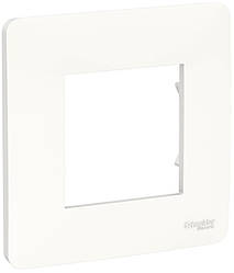 Unica New Studio рамка 1-постова біла Schneider Electric, NU200218