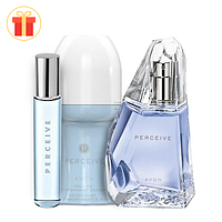 Жіночий парфумований набір 3 в 1 AVON Perceive