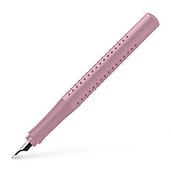 Ручка перова Faber-Castell GRIP 2010 Rose Shadows, колір корпусу рожевий, перо М (0,7 мм), 140824