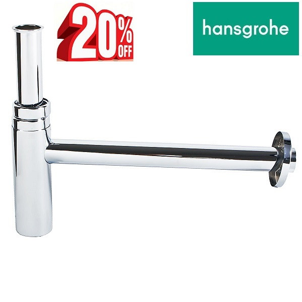 Латунный сифон для умывальников Hansgrohe Flowstar-S - фото 6 - id-p1544860847