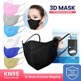 Респіратор маска для дорослих КN95 FFP2 (4-ре) шару захисту.