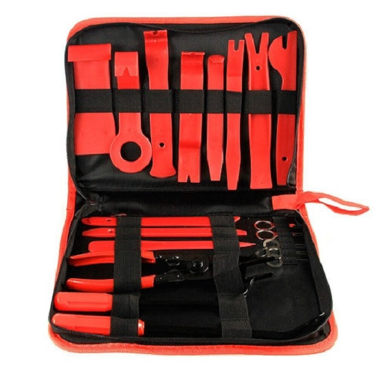 Набір з 19 знімачів пістонів, обшивки салону, магнітол, в чохлі, фото 1