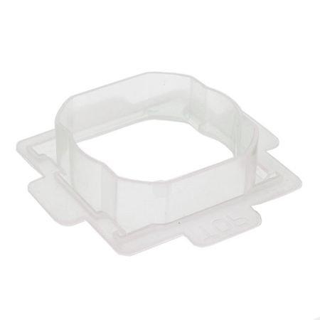 Вологозахисна проклвадкка IP-44 для розеток Lumina-2 Hager WL7023