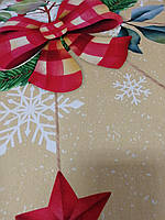 Скатертина новорічна 150*244 см, Тиротекс, 100% бавовна