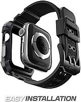 Чохол з ремінцем Supcase для Apple Watch 45/44 mm Series 9/8/7/6/SE/5/4, Supcase Unicorn Beetlee, Чорний, фото 5