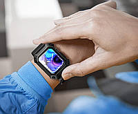 Чохол з ремінцем Supcase для Apple Watch 45/44 mm Series 9/8/7/6/SE/5/4, Supcase Unicorn Beetlee, Чорний, фото 8