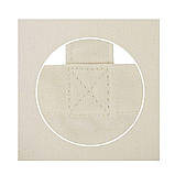 Сумка шопер бавовняна "Avoska" стильна зручна для нанесення принту із суворої саржі (35х41х7 см), фото 3