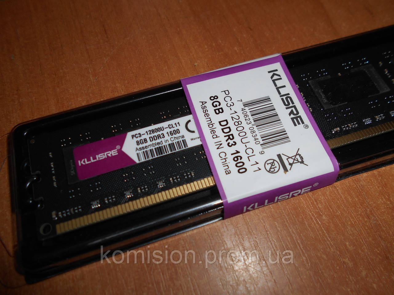 Модуль памяти Kllisre 8 GB DDR3 для компьютера