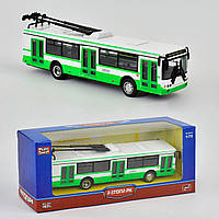 Модель металлическая троллейбус 6407A, масштаб 1:72, инерция