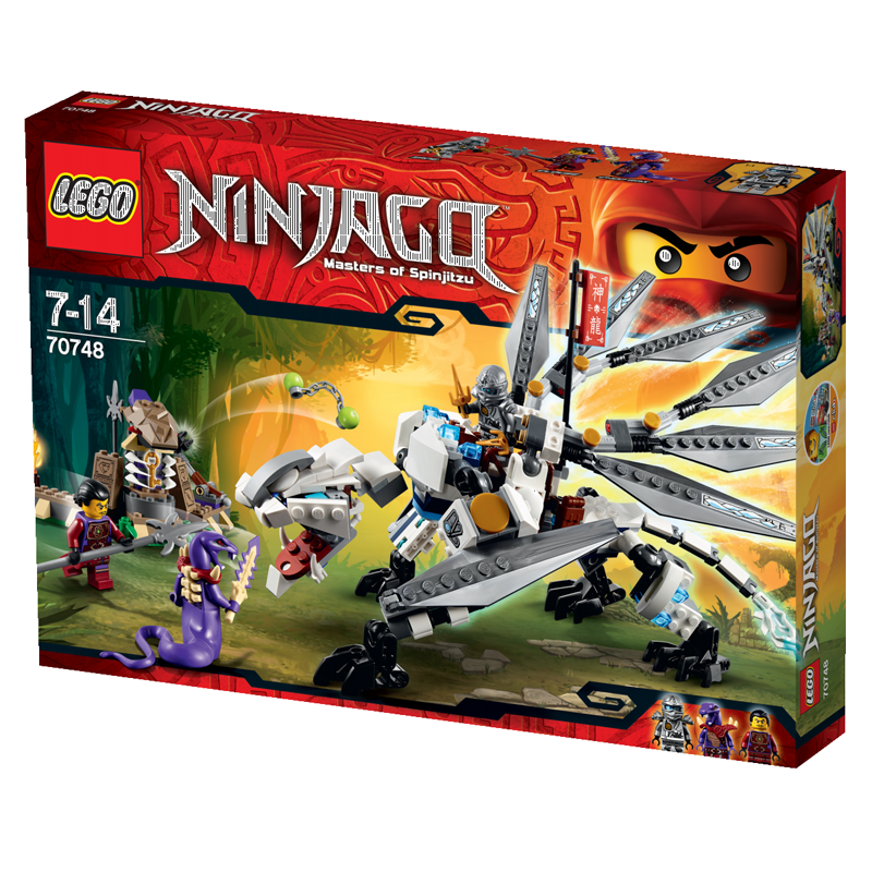 Конструктор LEGO Ninjago Титановий дракон 70748, фото 1