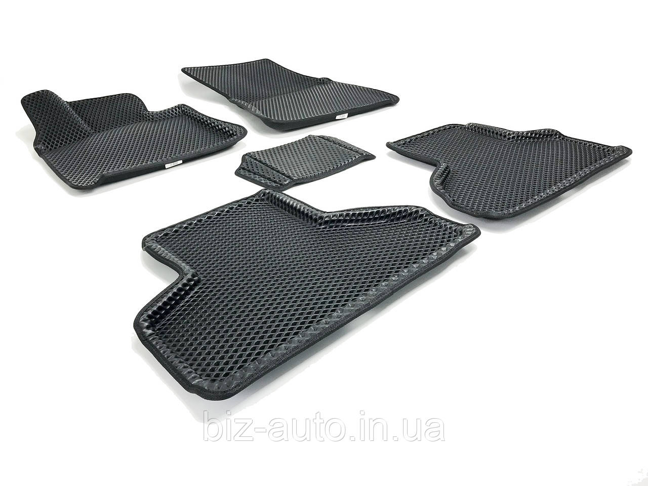 3D єва килимки в салон BMW X5 (F15)/X6 (F16) 2013 - чорні EVA 5шт Seintex (бмв х5)
