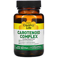 Комплекс каротиноидов Country Life "Carotenoid Complex" (60 гелевых капсул)