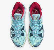 Чоловічі кросівки Nike Kyrie 7 Green Red Gold Special FX DC0588-400, фото 6