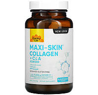 Коллаген с витаминами А и С Country Life, Tri Layer "Maxi-Skin Collagen + C&A" в порошке (78 г)