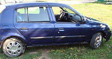 Ветровики Renault Clio Hb 5d 2005-2009, 2009 VL Tuning