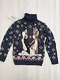 Дитячий теплий светр на хлопчиків 2,3,4,5,6 років Туреччина, фото 2