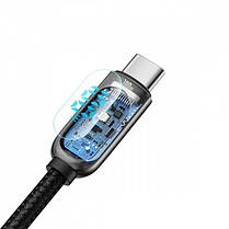 Кабель Baseus Display Cable Type-C to Type-C 100W 2m CATSK-C01 Black, фото 3