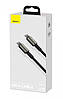 Кабель Baseus Tungsten Gold Cable Type-C to Type-C 100W 2m CATWJ-A01 Black, фото 6