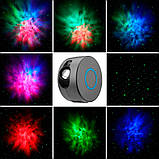 Лазерний нічник проектор зоряного неба Галактики з ДК, Aurora, фото 5