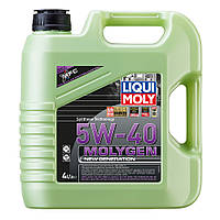 Моторное масло + омыватель Liqui Moly Molygen New Generation 5W-40 4л (9054/8578) Синтетическое