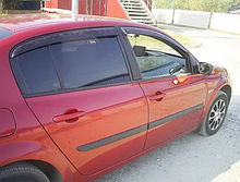 Ветровики Renault Megane II Sd 2002-2008 VL Tuning