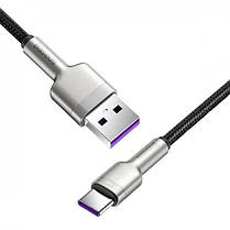 Кабель Baseus Cafule Cable USB to Type-C 66W 2m CAKF000201 Black, фото 4