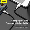 Кабель Baseus Cafule Cable USB to Type-C 66W 2m CAKF000201 Black, фото 8