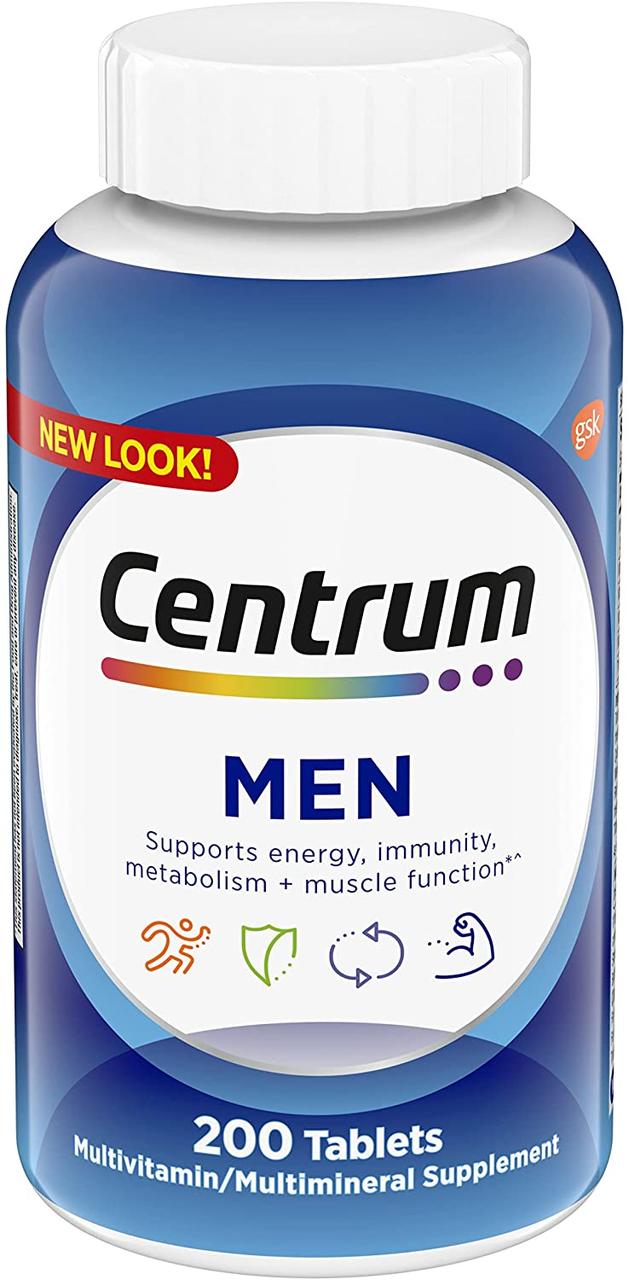 Centrum Men Витамины и минералы для мужчин 200 таблеток GlaxoSmithKline