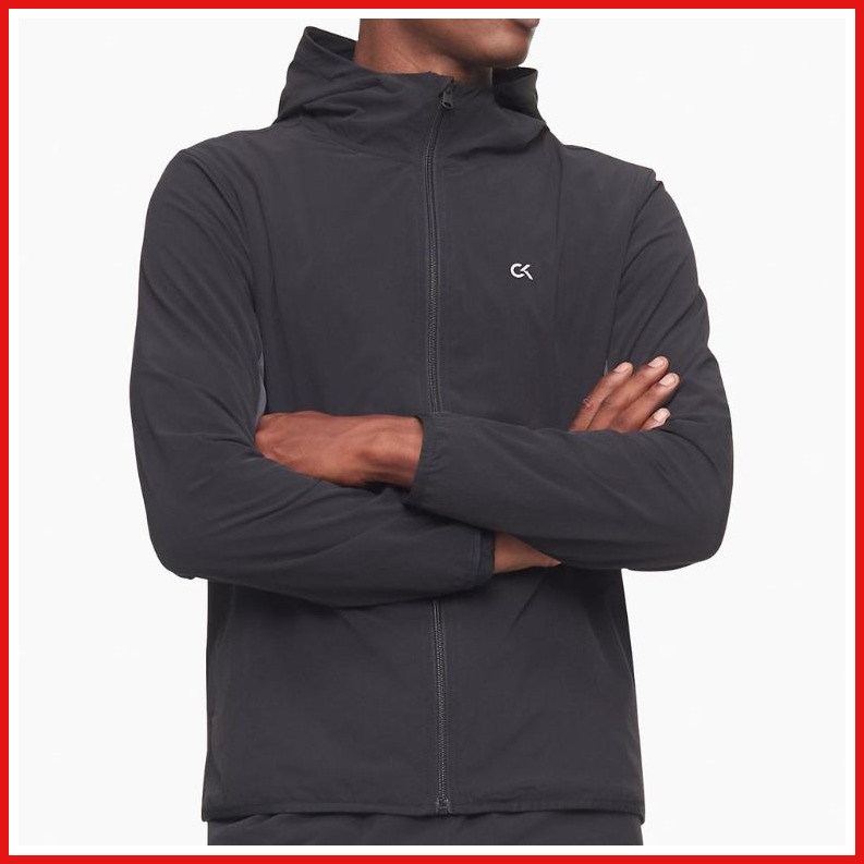 Чоловіча куртка Calvin Klein Performance Technical Stretch Logo Hooded Jacket. Розмір S, XL. ОРИГІНАЛ