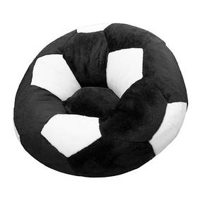 Дитяче Крісло Zolushka м'яч маленьке 60 см чорно-біле (ZL4153) (bbx)