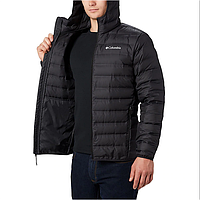 Мужская демисезонная куртка (пуховик) COLUMBIA LAKE 22 DOWN HOODED (WO0950 010) Xl