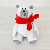 Мягкая игрушка Kidsqo медведь Маршмеллоу 20см белый (KD627) (bbx)