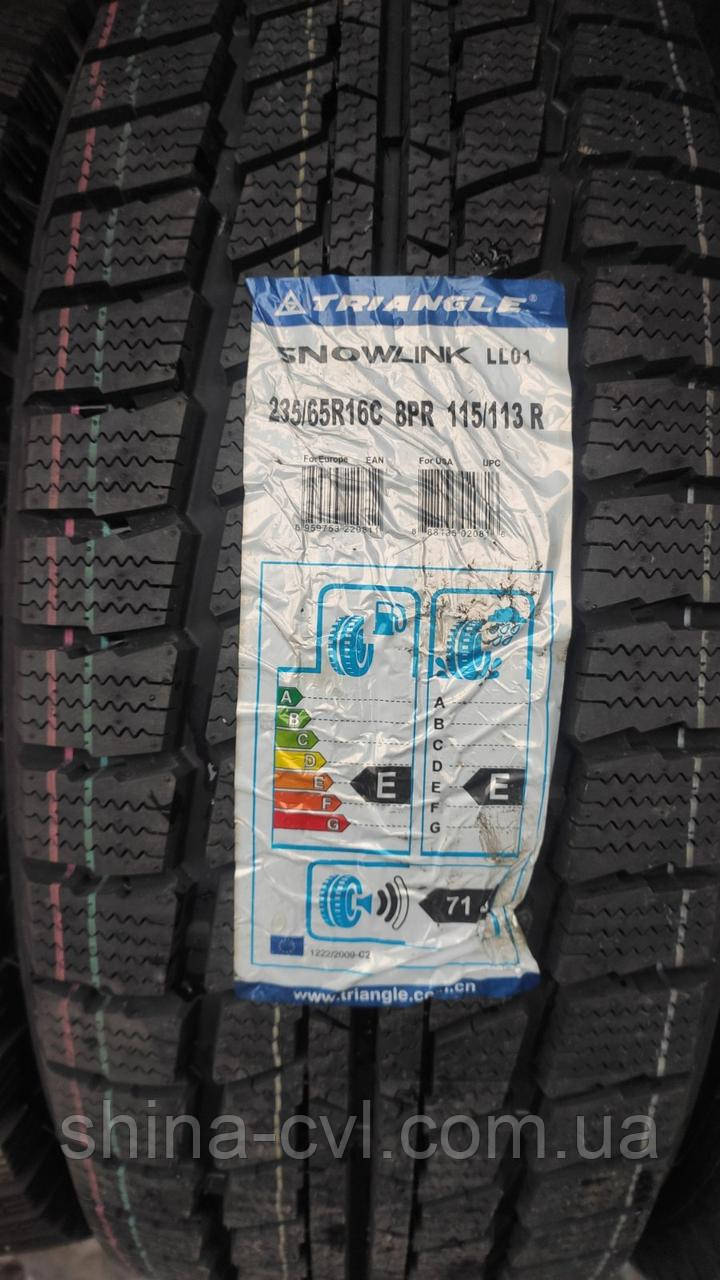 Зимові вантажні шини 235/65 R16C 115/113R 8PR TRIANGLE SNOWLINK LL01