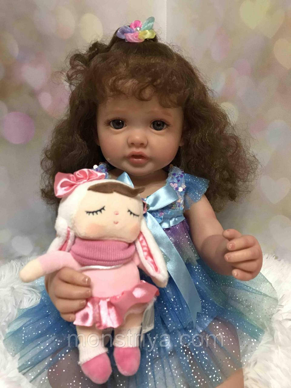 Колекційна Лялька реборн, Мірослава, анатомічна 55 см, фото 1