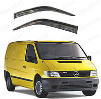 Ветровики широкие Mercedes Vito (W638) 1996-2003 (на скотче)\Дефлекторы окон Мерседес Вито 638