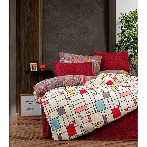 Постільна Білизна Cotton Box MODERN JOYA двоспальний євро, фото 1