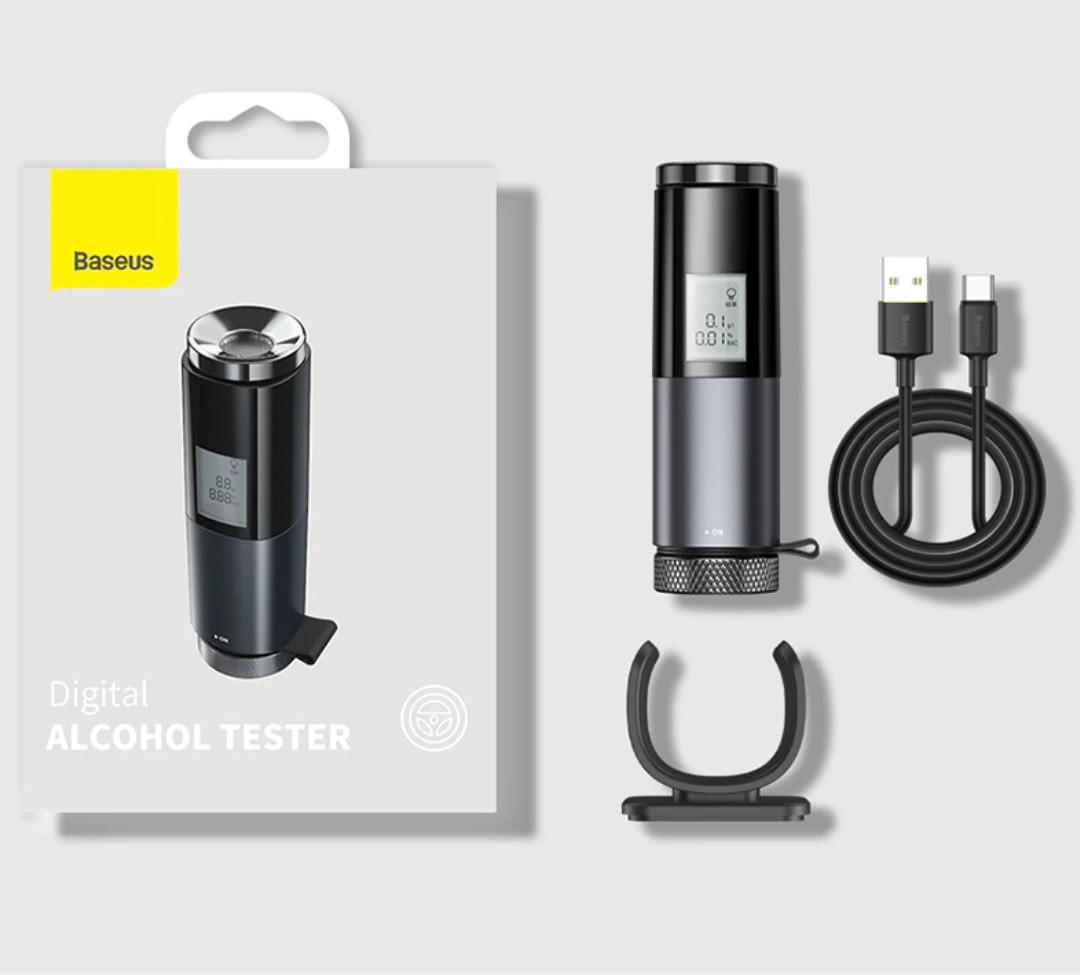 Алкотестер Baseus Digital Alcohol Tester