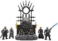 Конструктор Mega Construx Game of Thrones The Iron Throne Construction Set with Character Figures, Building To