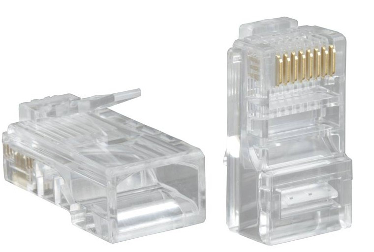 RJ45 коннектор RJ-45 CAT5 разьем 10шт #100050