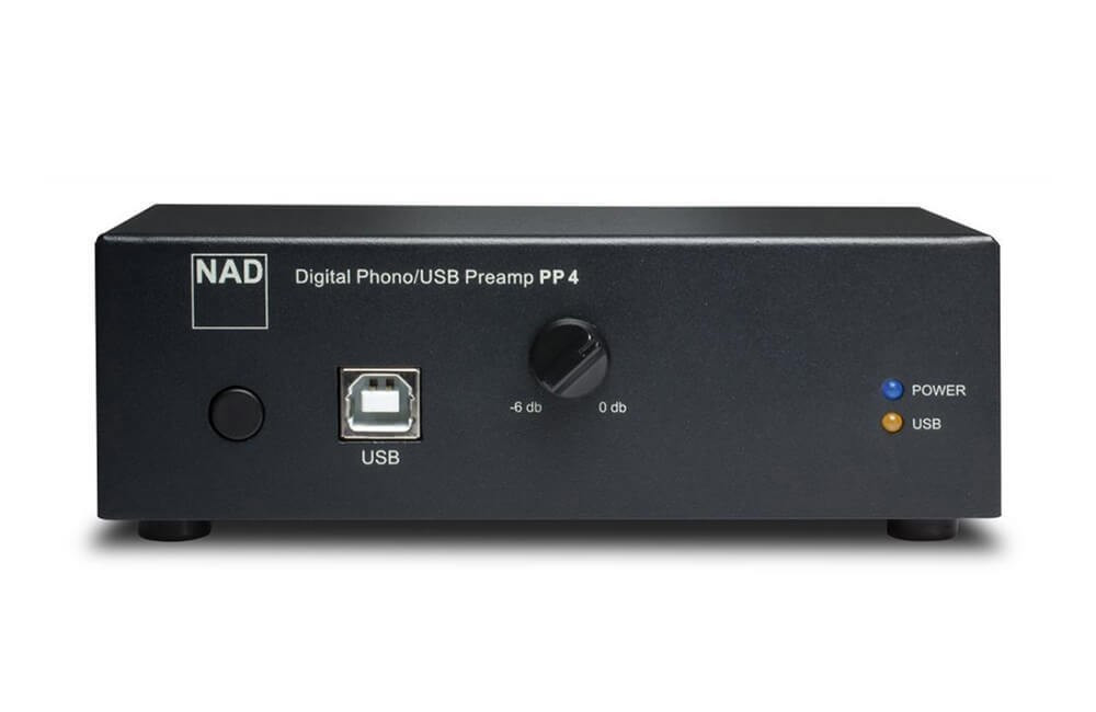 Ліхмокоректор NAD PP 4 Digital Phono USB Preamplifier Black, фото 1