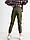 Жіночі джогери, джинси карго з кишенями, колір хакі., фото 8